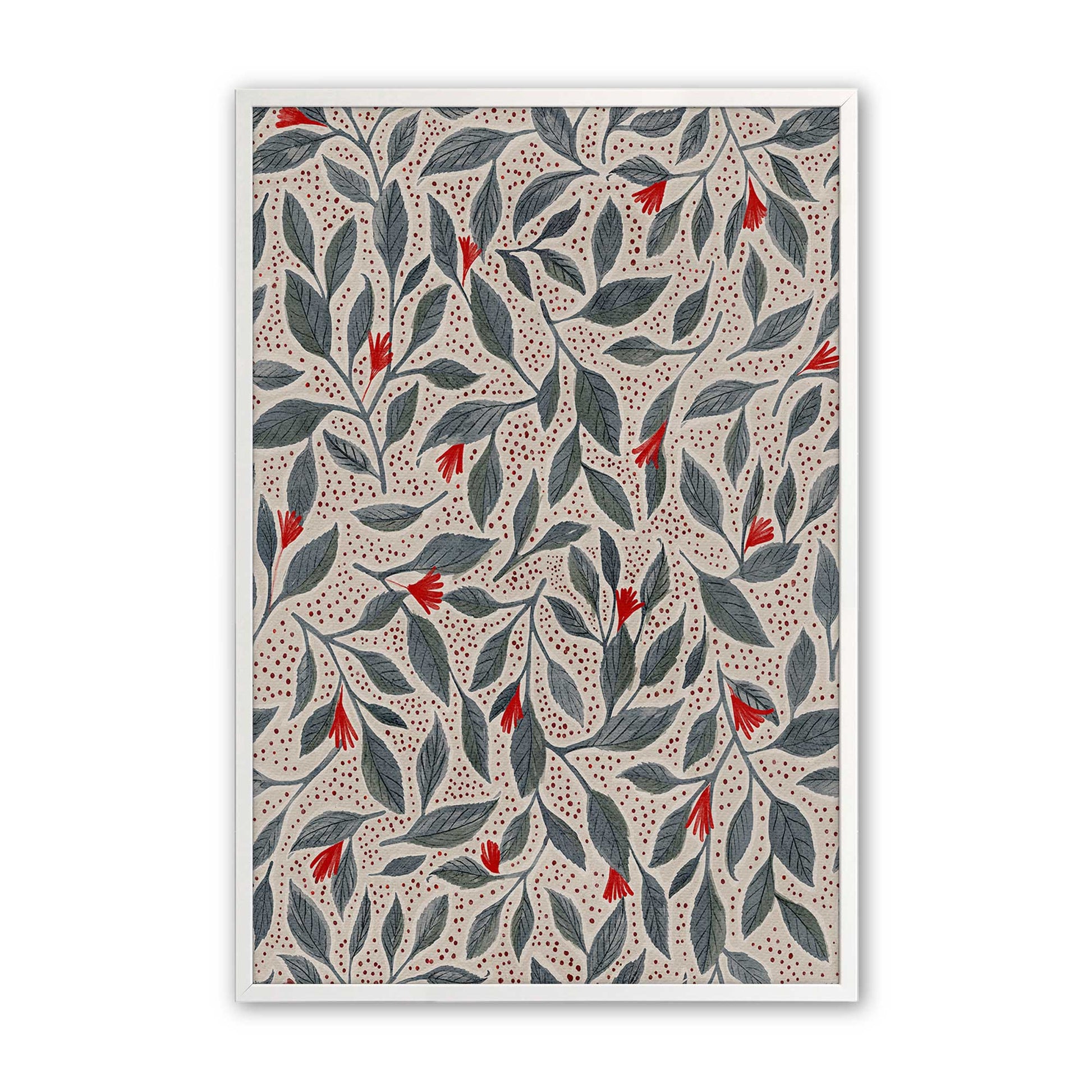 [Color:Opaque White], Picture of art in a Opaque White frame