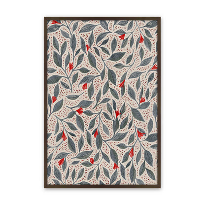 [Color:Brown], Picture of art in a Brown frame