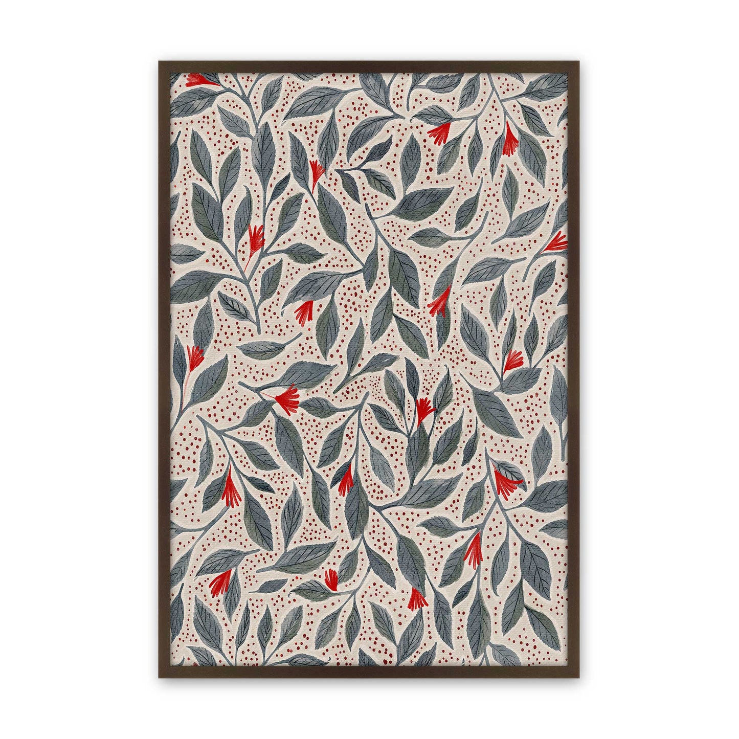 [Color:Belvinder Brown], Picture of art in a Belvinder Brown frame