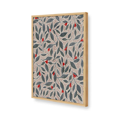 [Color:American Maple], Picture of art in a American Maple frame of the corner