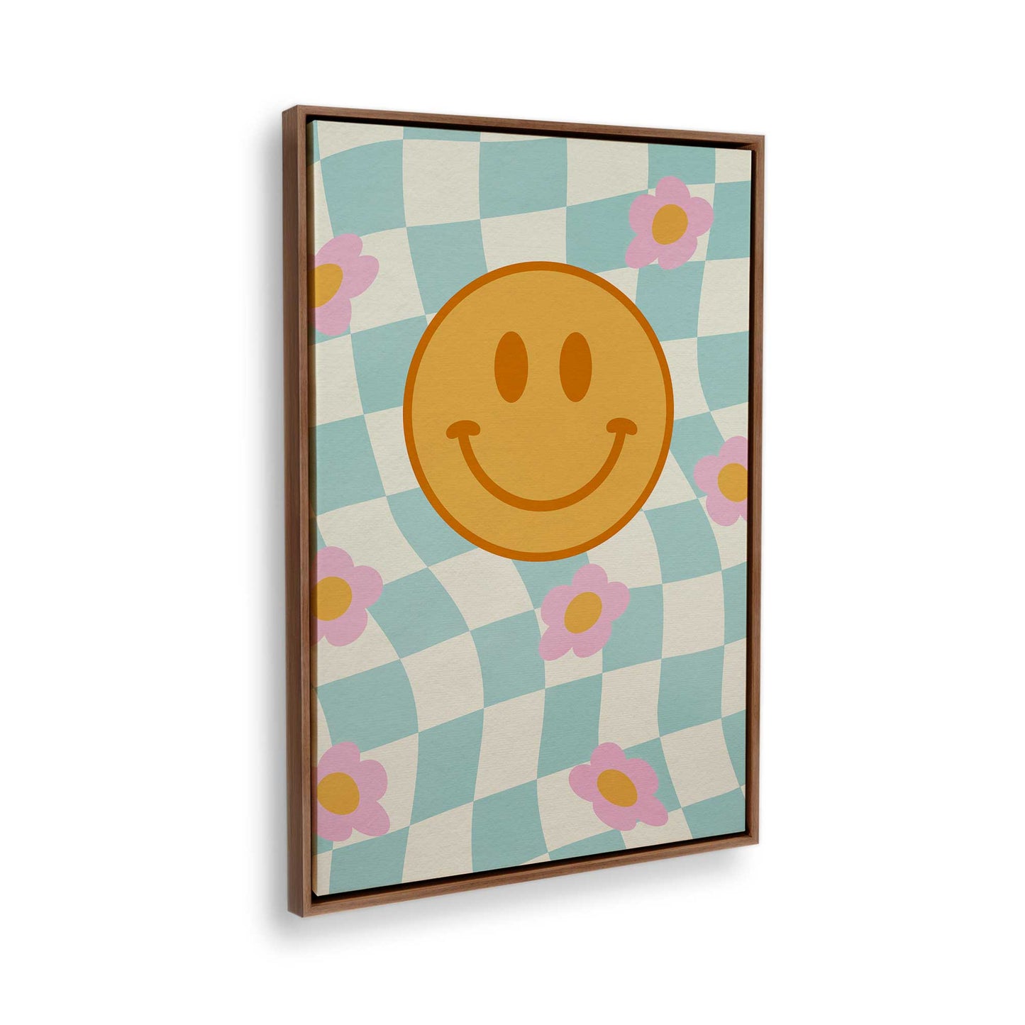 [Color:Walnut], Picture of the corner of the art