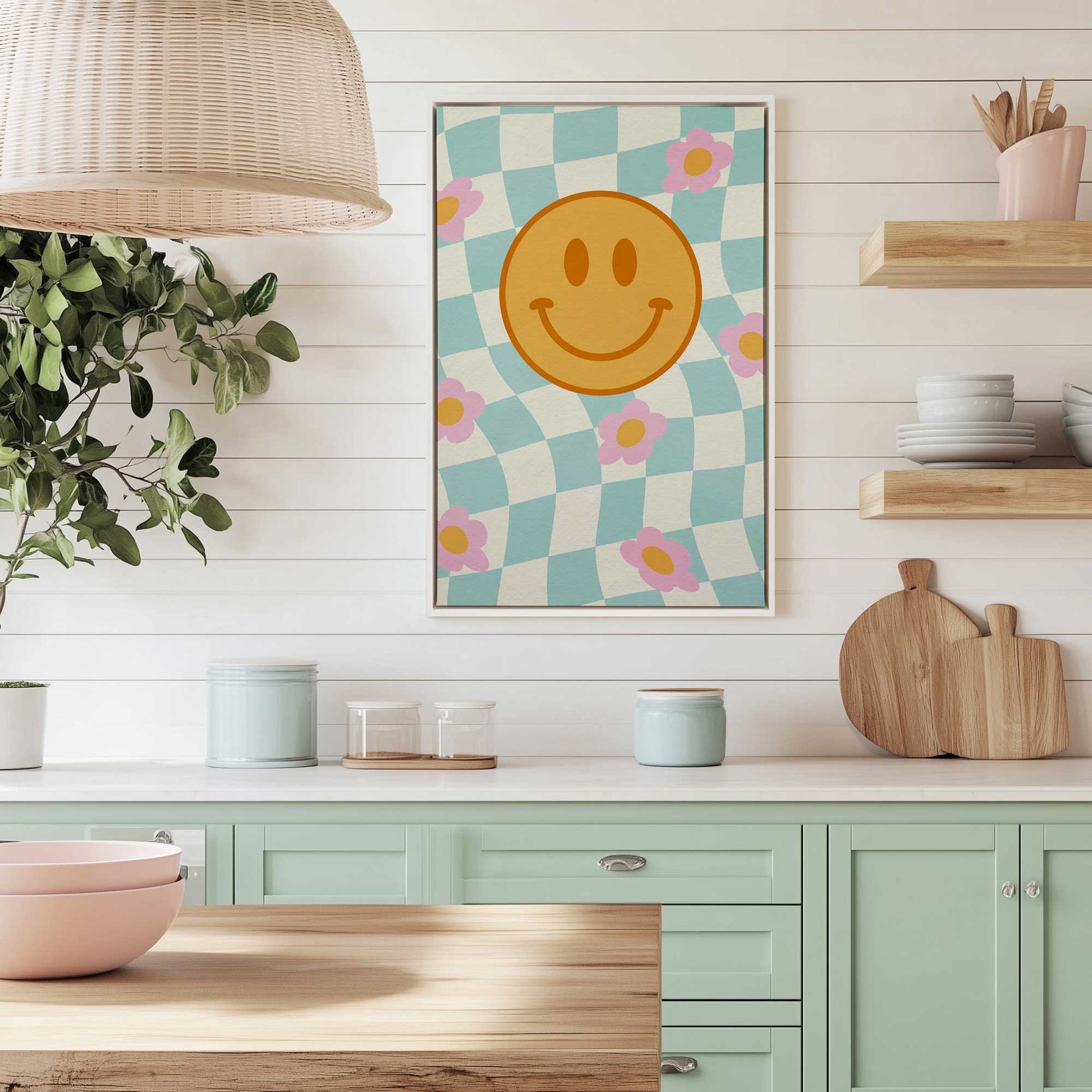 Picture of art in a room