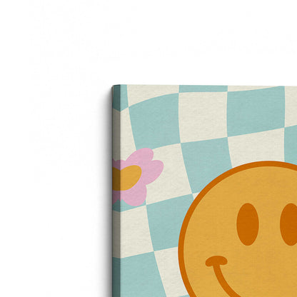 [Color:Stretched Canvas], Picture of the corner of the art