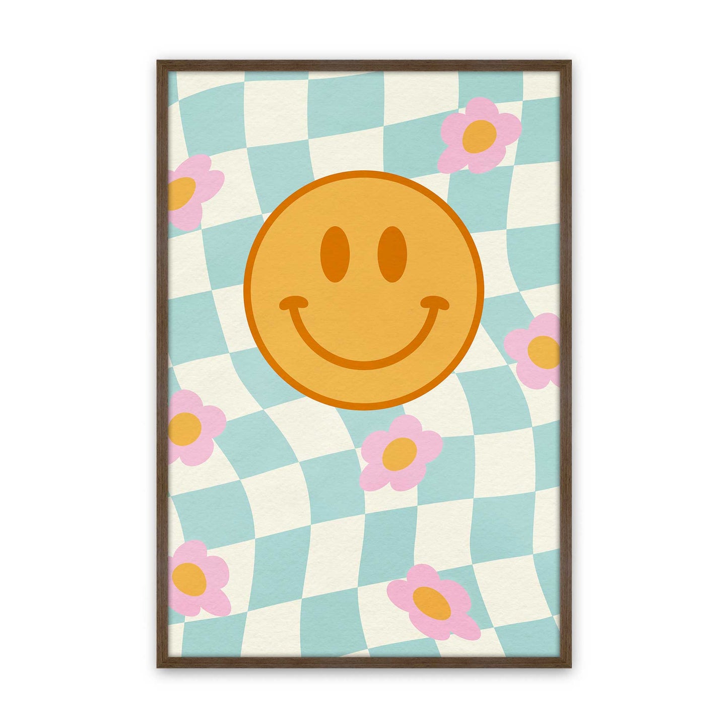 [Color:Walnut], Picture of art in a Walnut frame