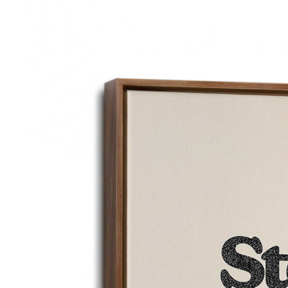 [Color:Walnut], Picture of art in a Walnut frame at an angle