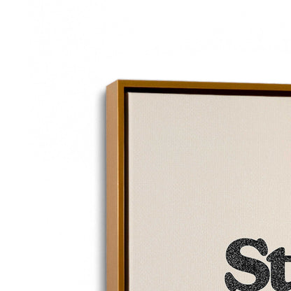 [Color:Polished Gold], Picture of art in a Polished Gold frame at an angle