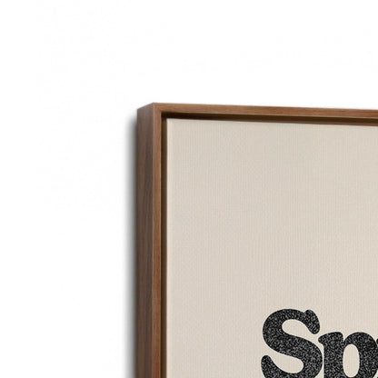[Color:Walnut], Picture of art in a Walnut frame at an angle