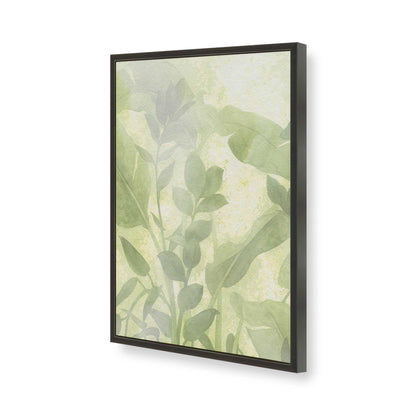 [Color:Satin Black], Picture of art in a Satin Black frame of the corner