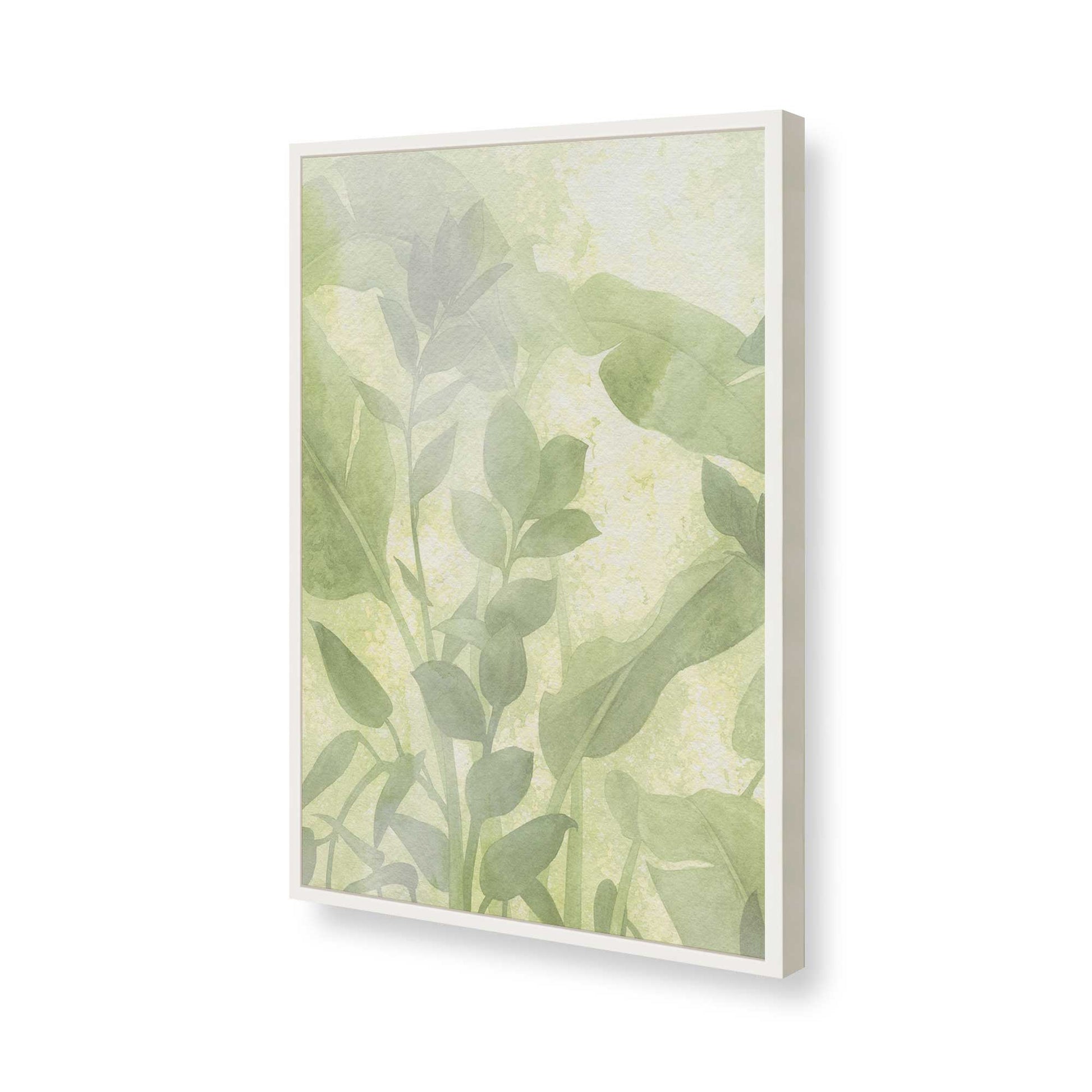 [Color:Opaque White], Picture of art in a Opaque White frame of the corner