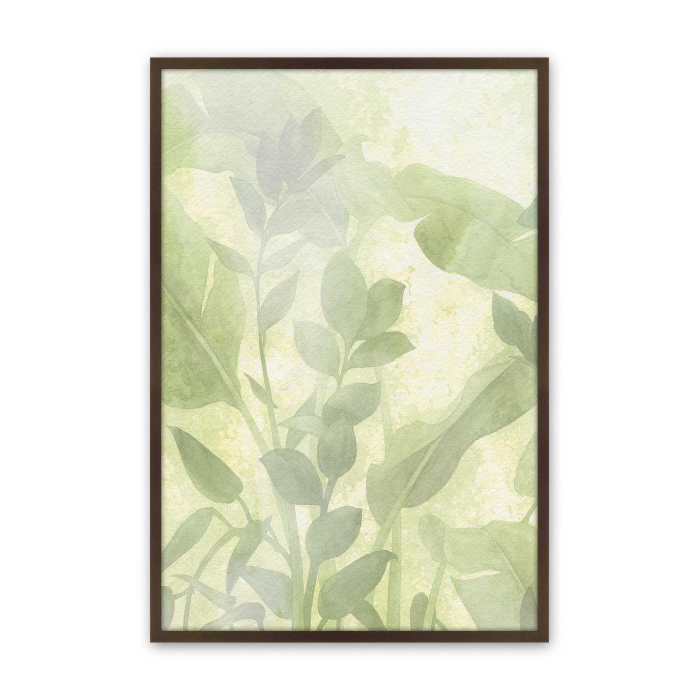 [Color:Brown], Picture of art in a Brown frame