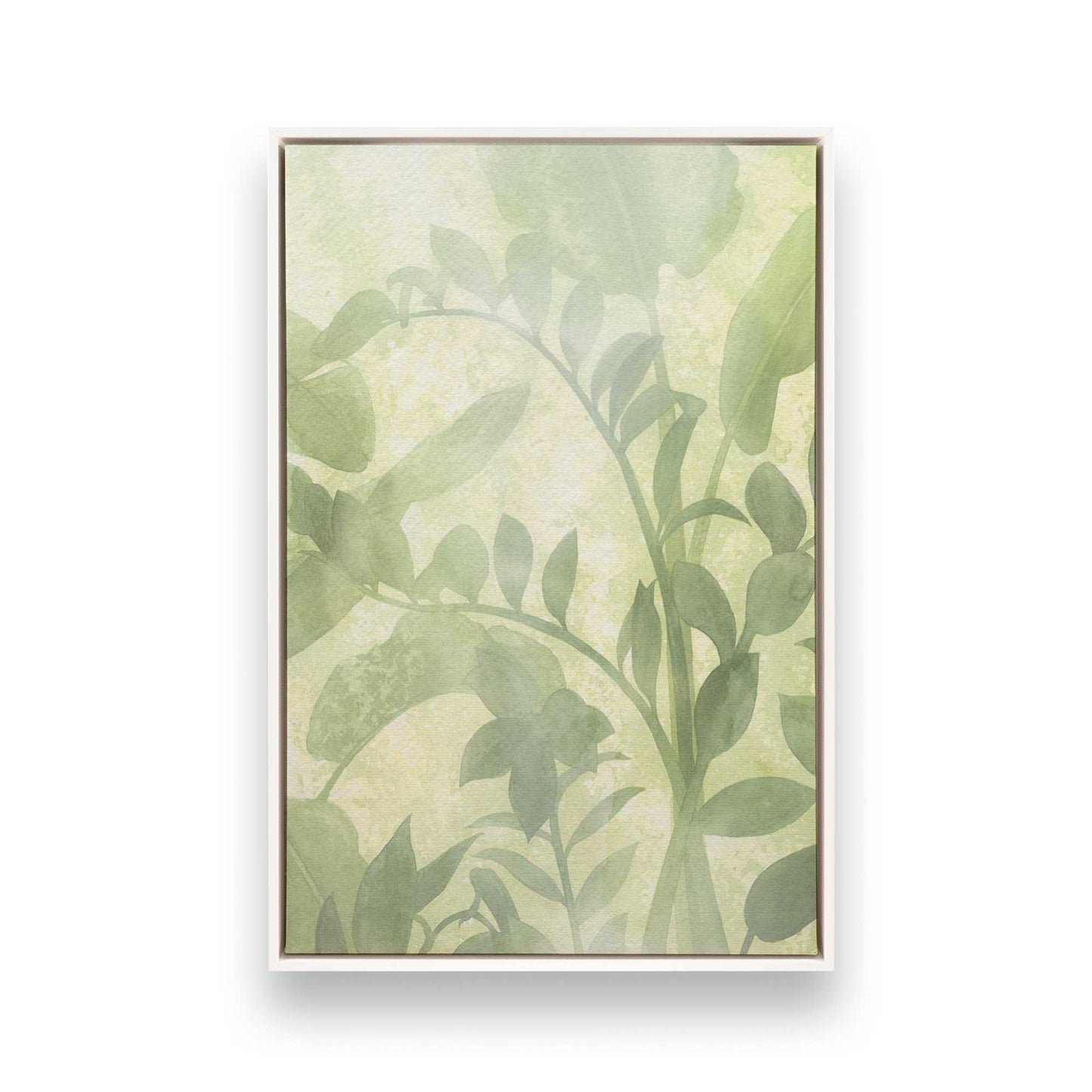 [Color:Opaque White], Picture of art in a White frame