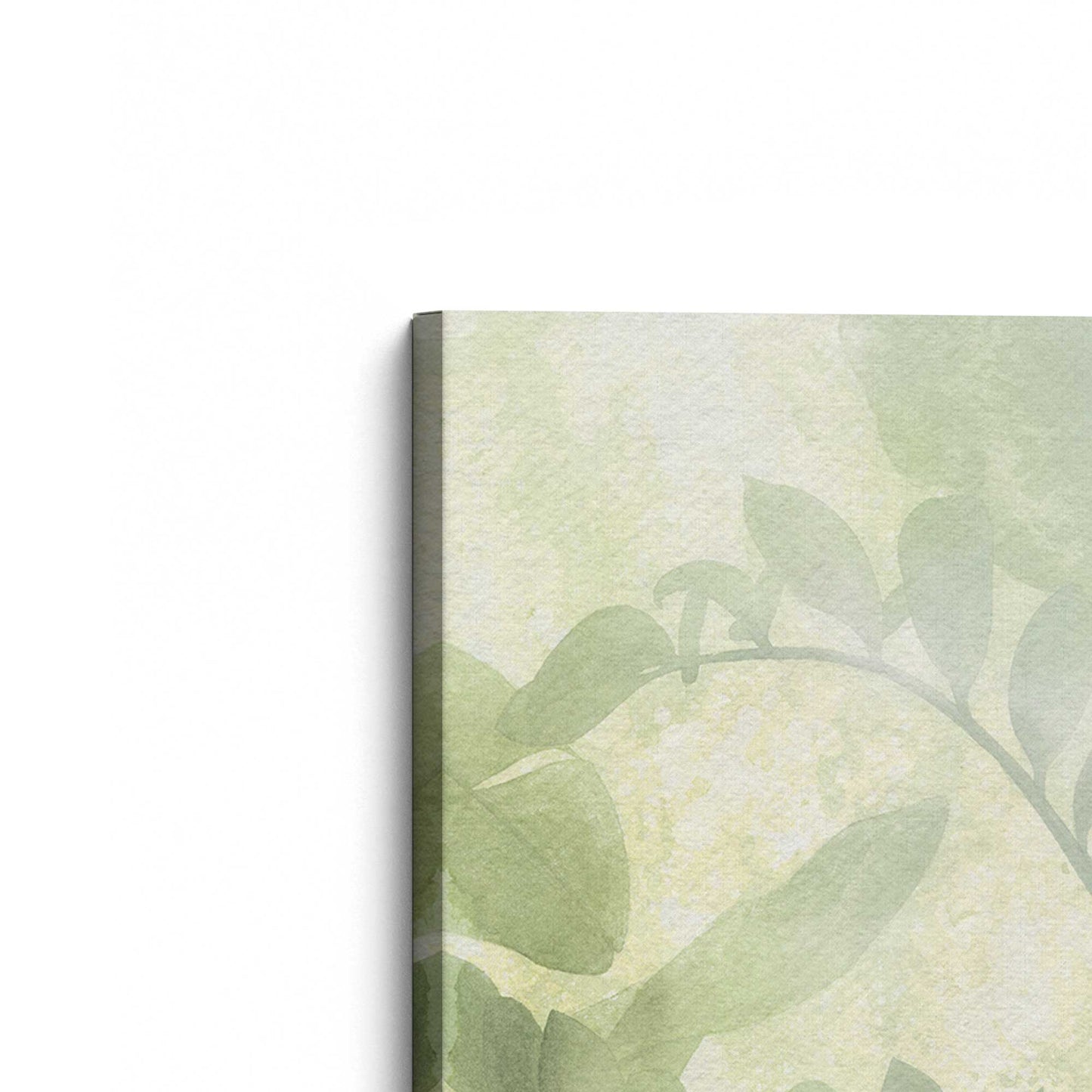 [Color:Stretched Canvas], Picture of the corner of the art