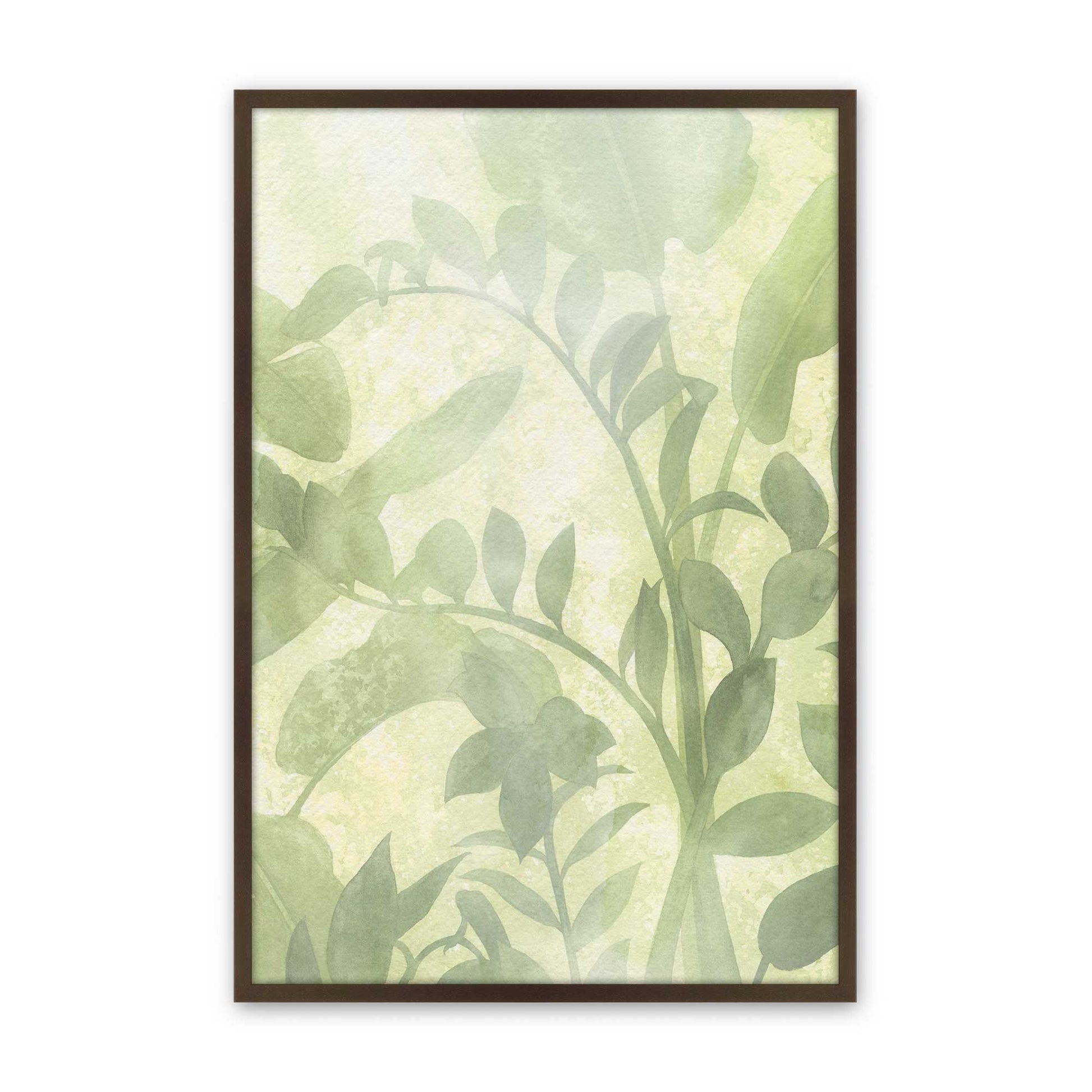 [Color:Brown], Picture of art in a Brown frame