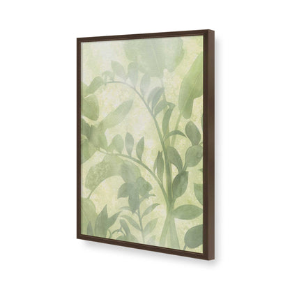 [Color:Brown], Picture of art in a Brown frame of the corner