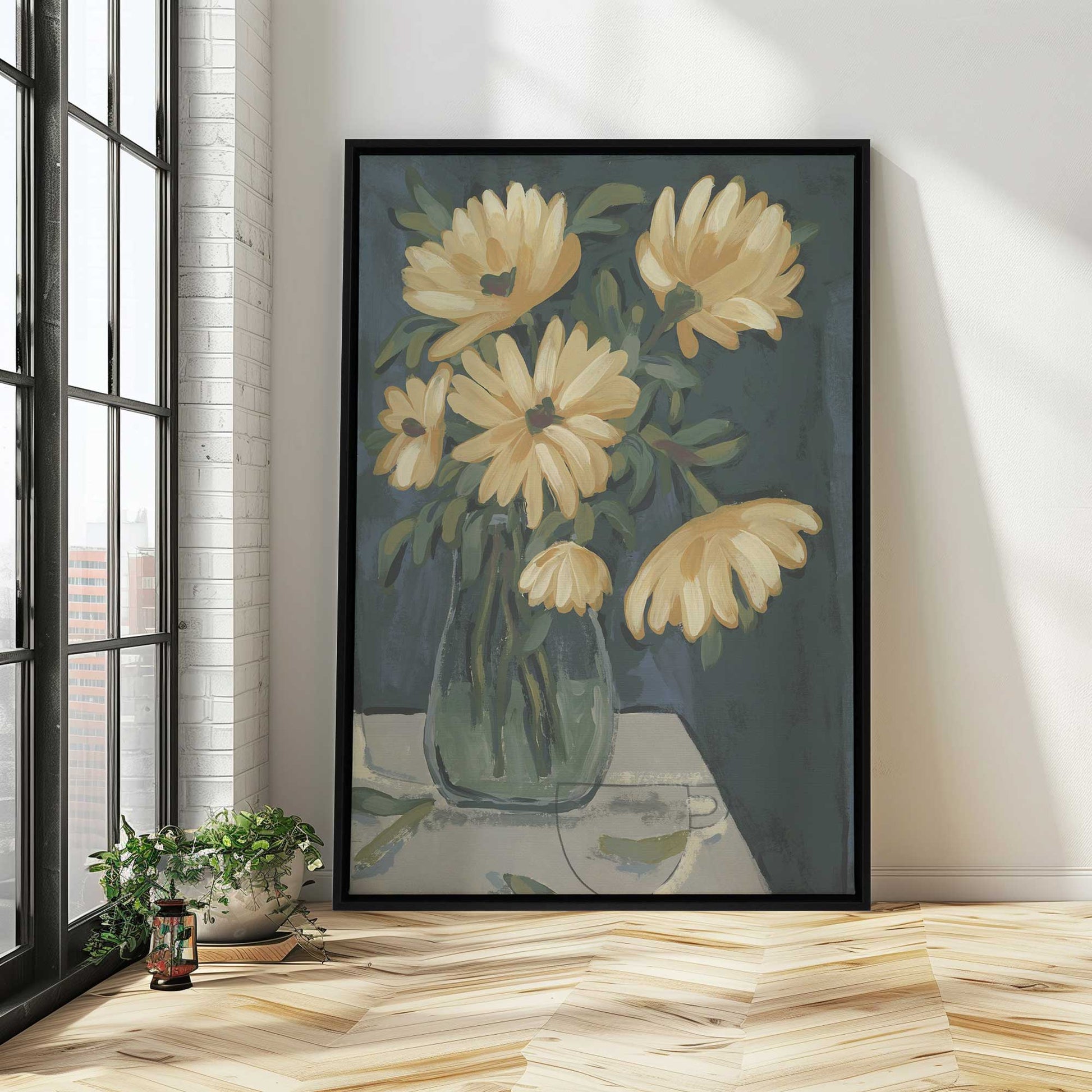 Picture of art in a room