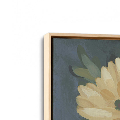 [Color:American Maple], Picture of art in a American Maple frame at an angle