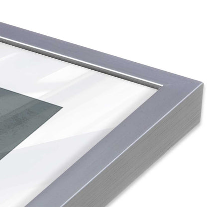 [Color:Polished Chrome], Picture of art in a Polished Chrome frame at an angle
