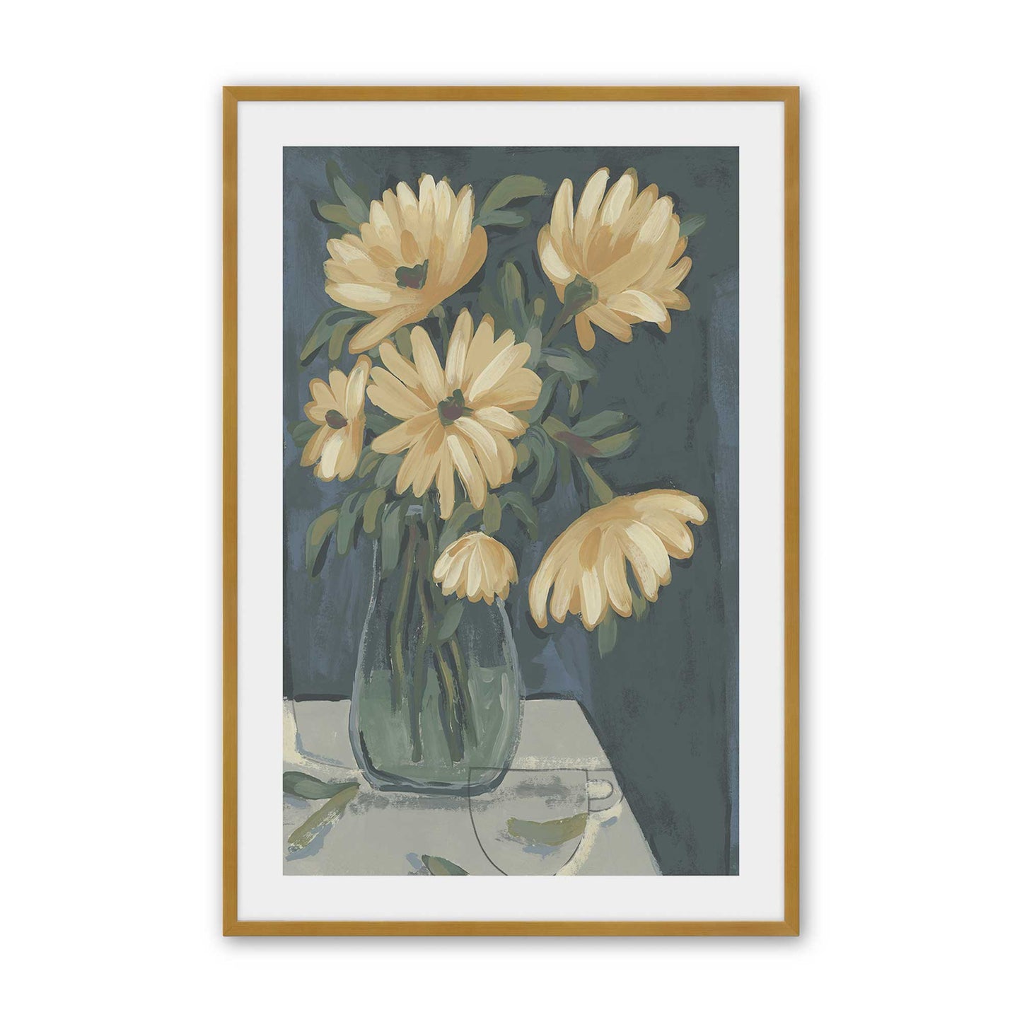 [Color:Polished Gold], Picture of art in a Polished Gold frame