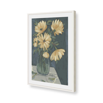 [Color:Opaque White], Picture of art in a Opaque White frame of the corner