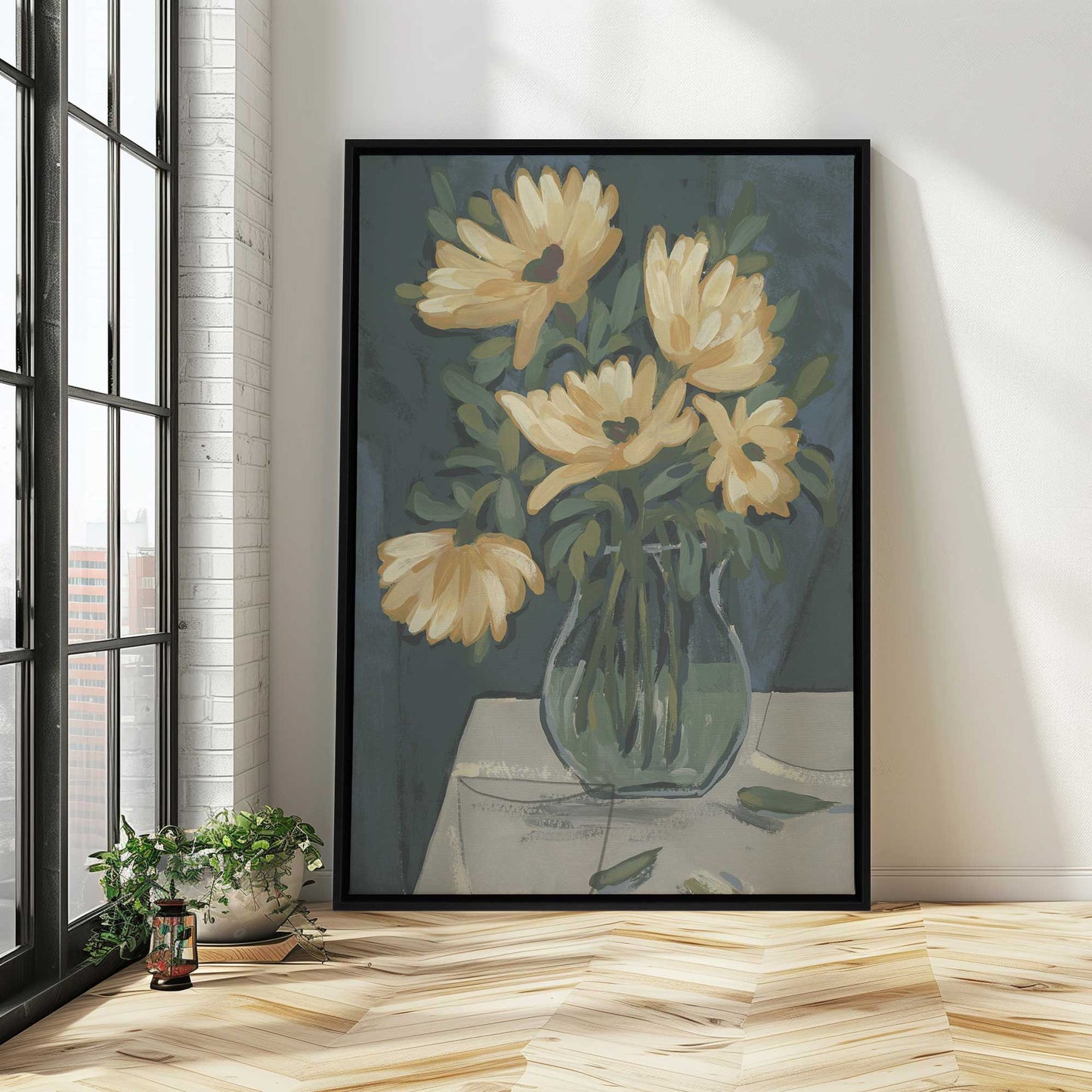 Picture of art in a room