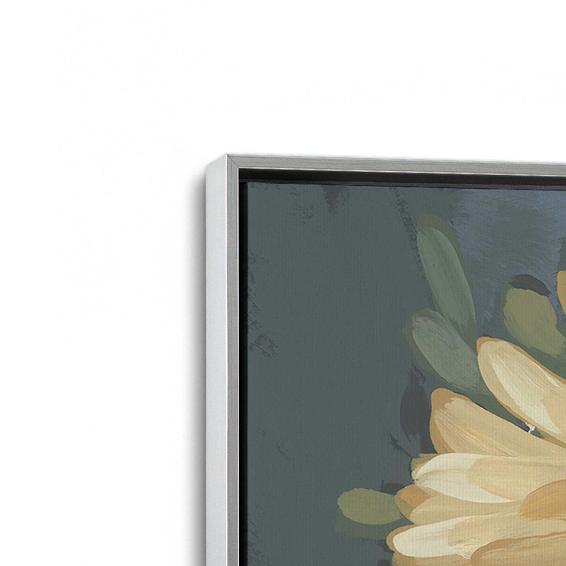 [Color:Polished Chrome], Picture of art in a Polished Chrome frame at an angle