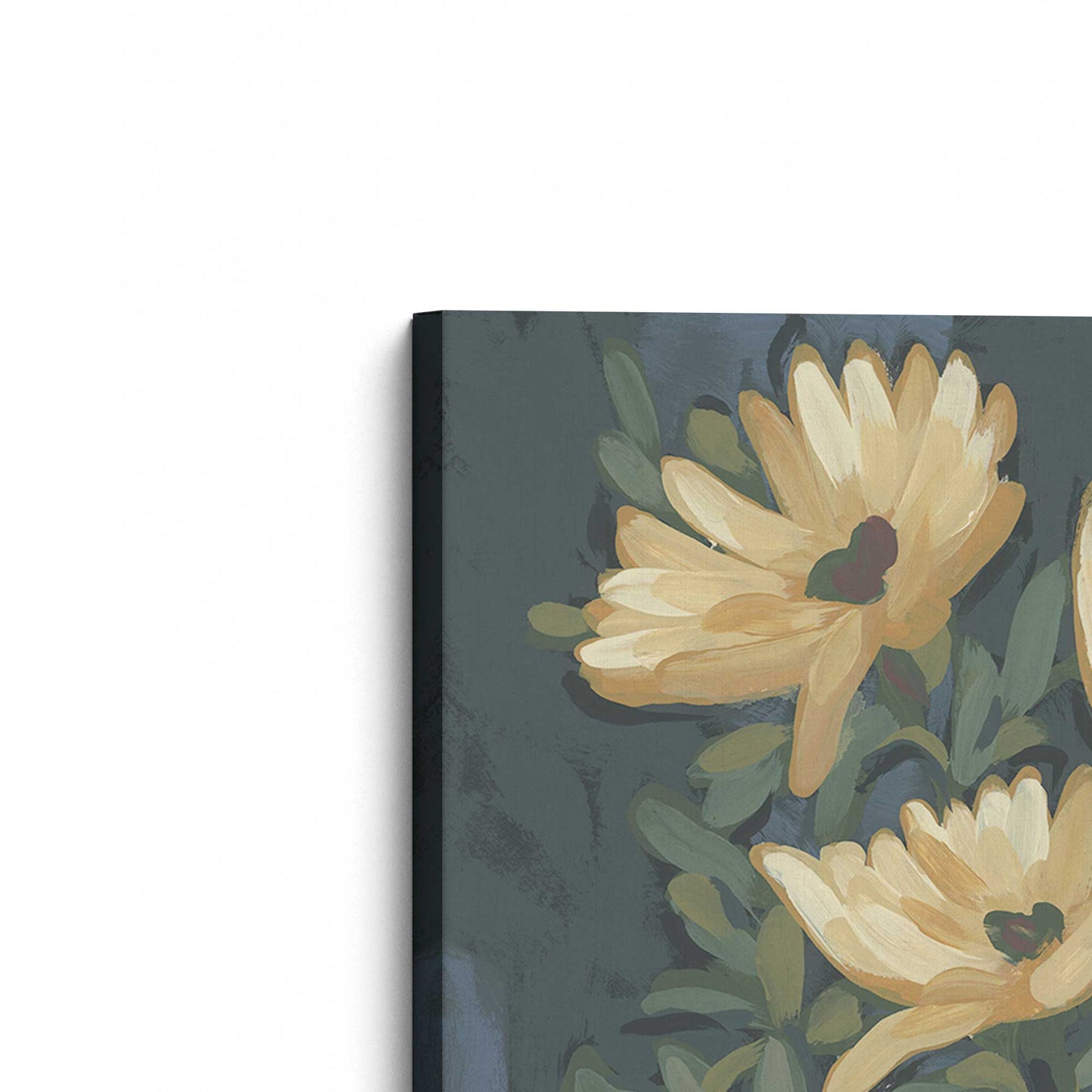 [Color:Stretched Canvas], Picture of the corner of the art