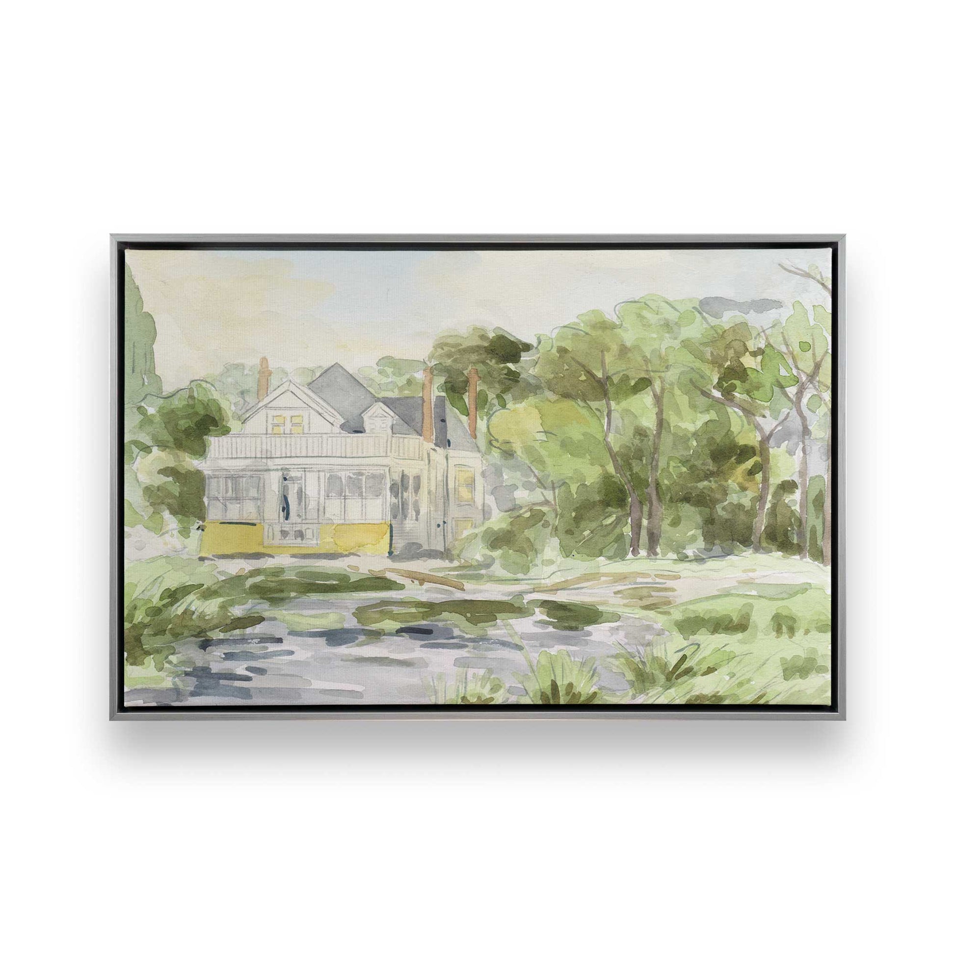[Color:Polished Chrome], Picture of art in a Polished Chrome frame