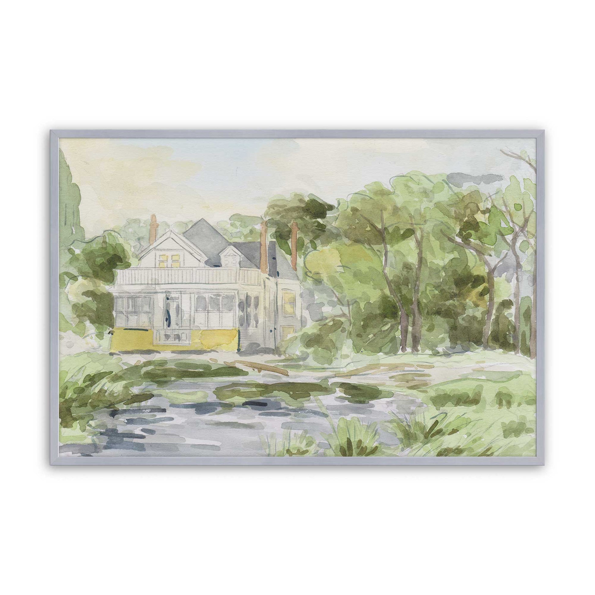 [Color:Polished Chrome], Picture of art in a Polished Chrome frame