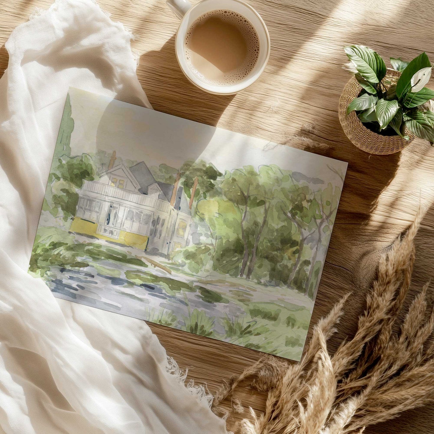 [Color:Rolled Print], Picture of close up of art
