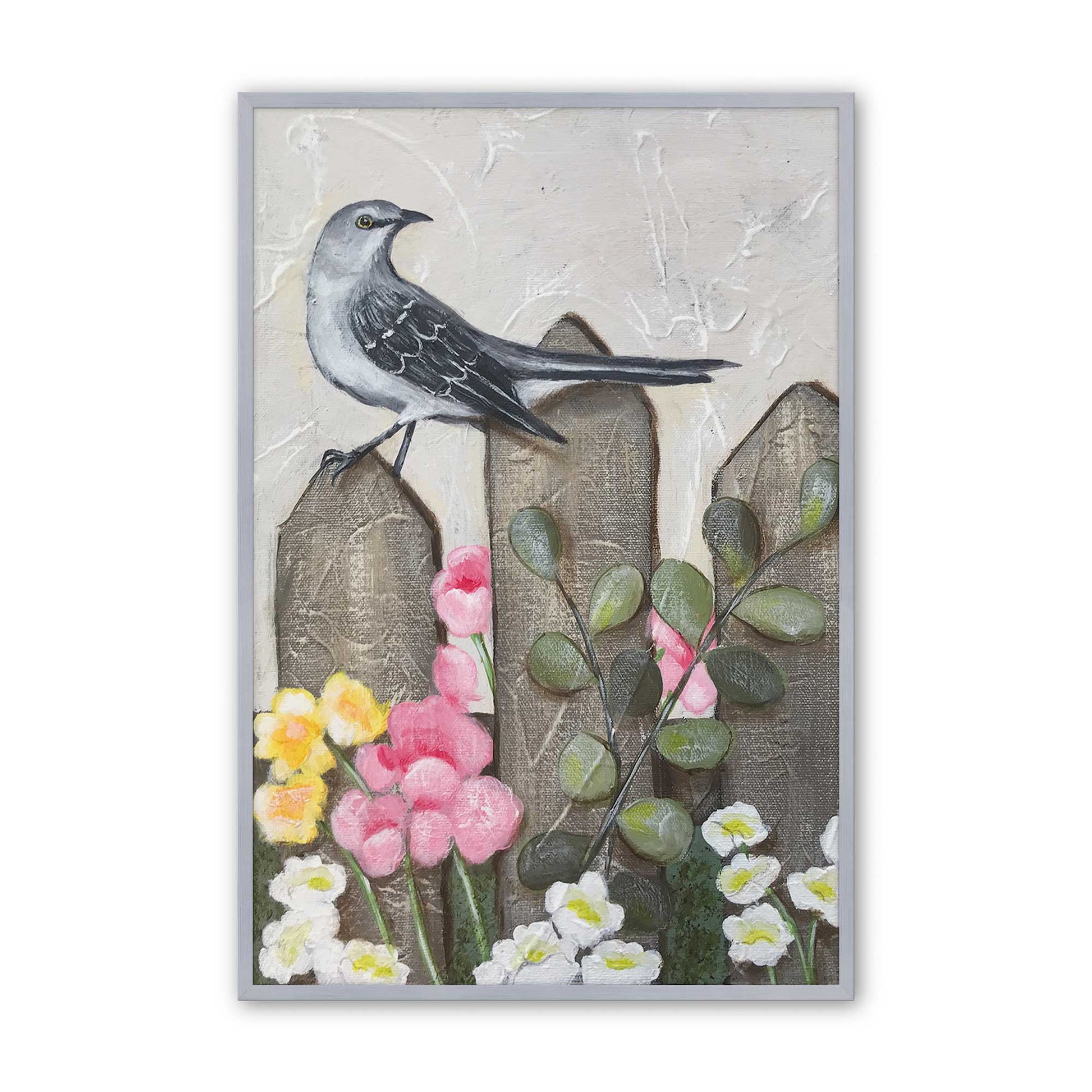 [Color:Polished Chrome], Picture of art in a Polished Chrome frame