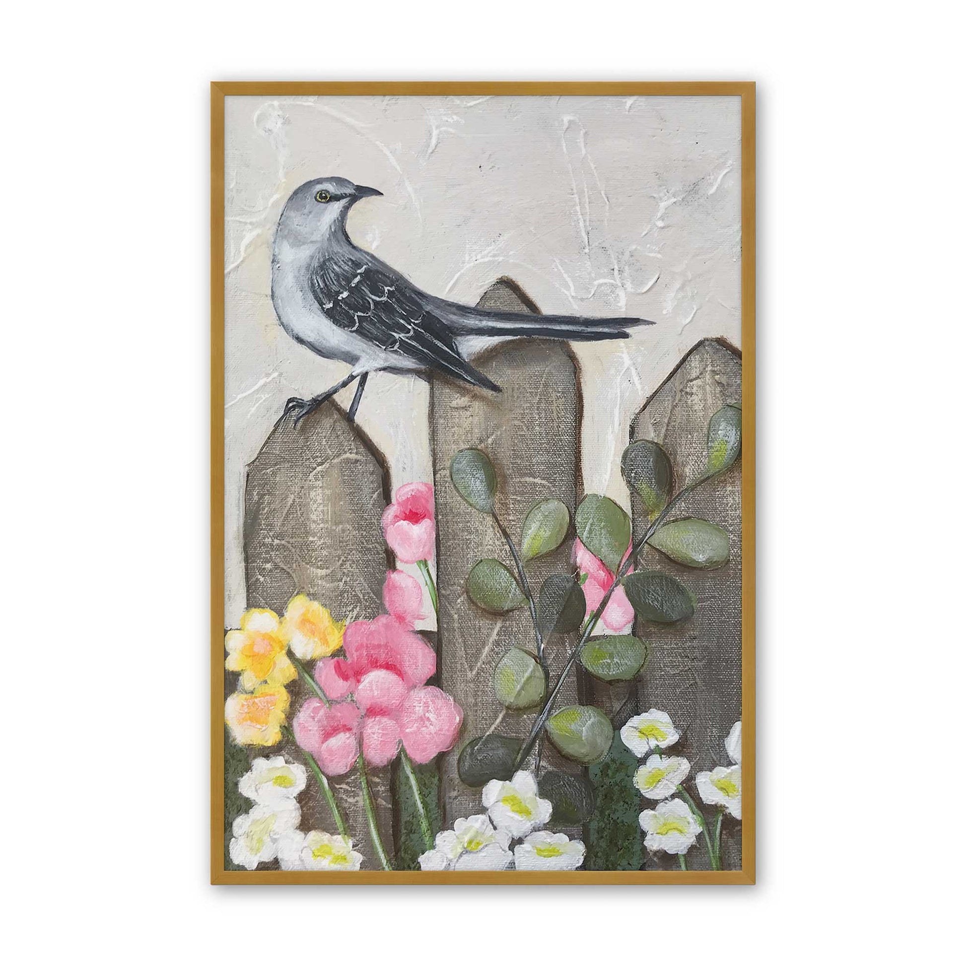 [Color:Polished Gold], Picture of art in a Polished Gold frame