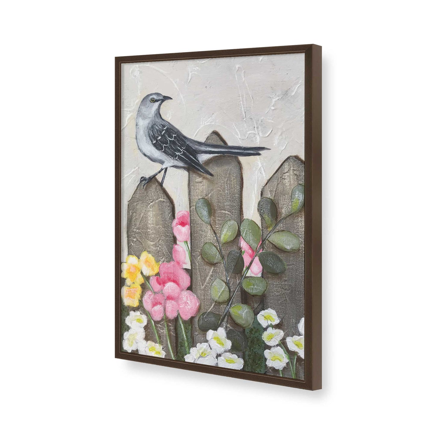 [Color:Belvinder Brown], Picture of art in a Belvinder Brown frame of the corner