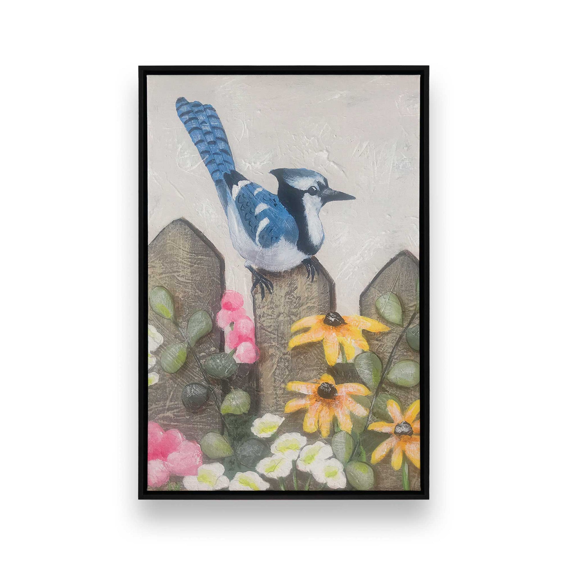 [Color:Satin Black], Picture of art in a Satin Black frame