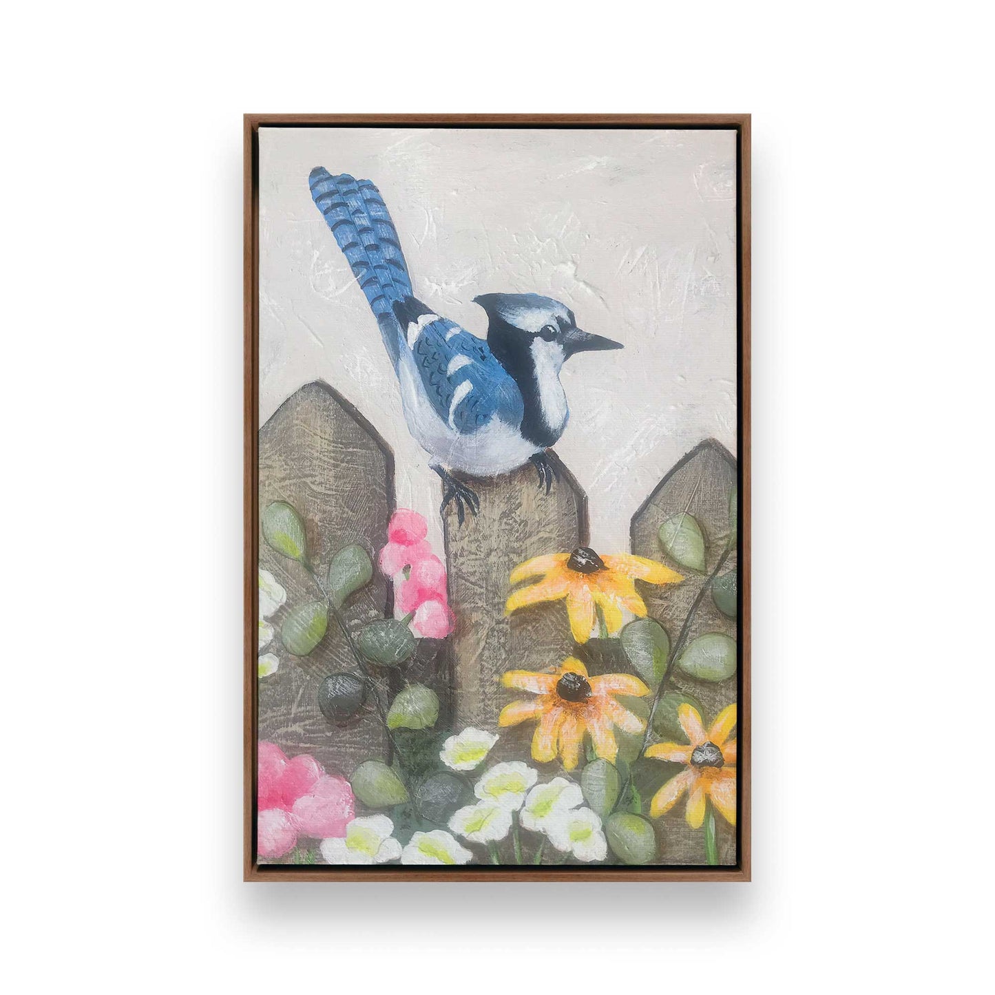 [Color:Walnut], Picture of art in a Walnut frame