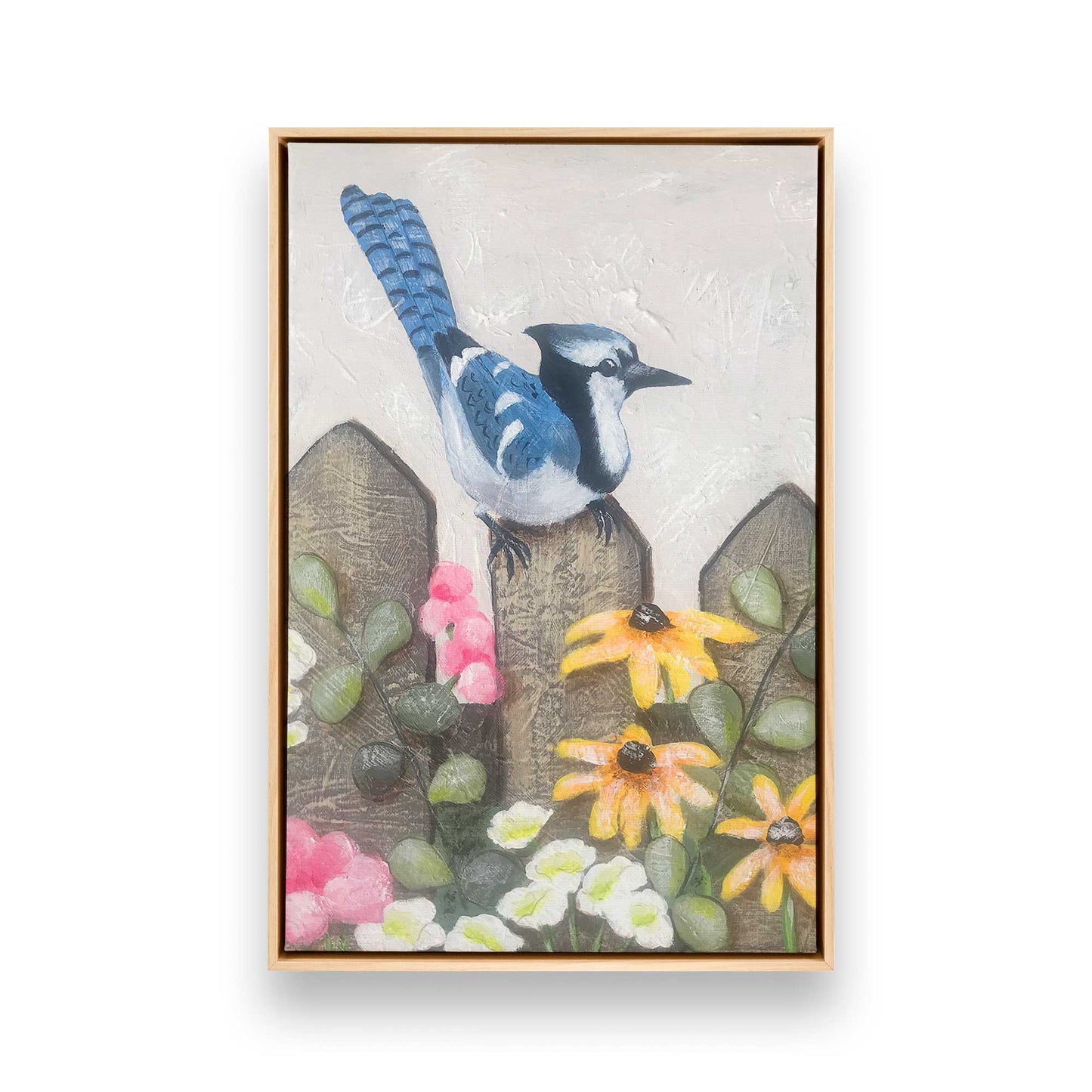 [Color:American Maple], Picture of art in a American Maple frame