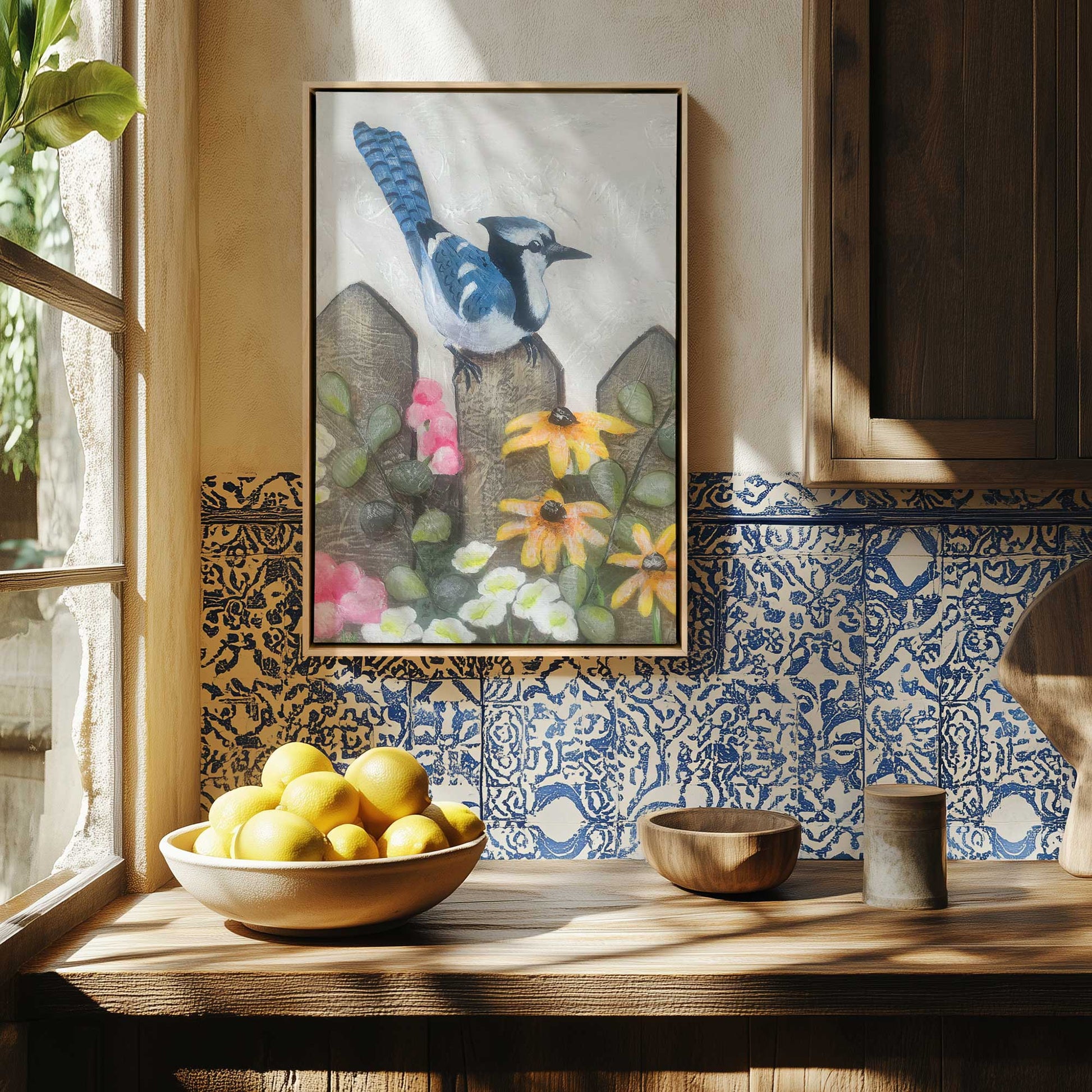 Picture of art in a room