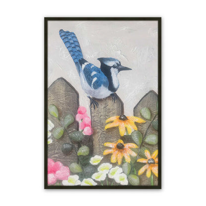 [Color:Satin Black], Picture of art in a Satin Black frame