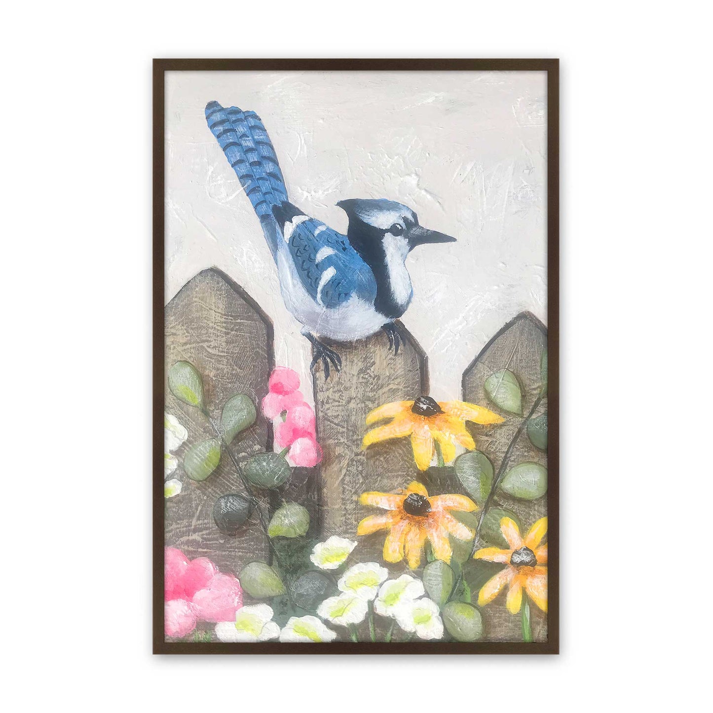 [Color:Belvinder Brown], Picture of art in a Belvinder Brown frame