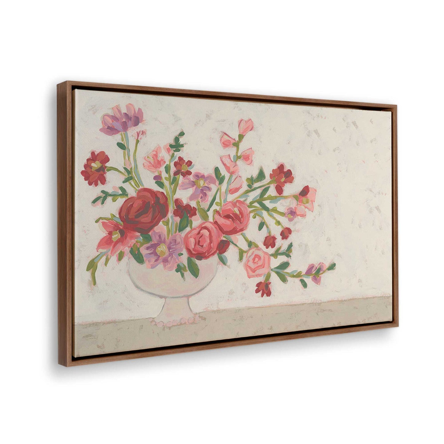[Color:Walnut], Picture of the corner of the art