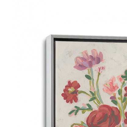 [Color:Polished Chrome], Picture of art in a Polished Chrome frame at an angle