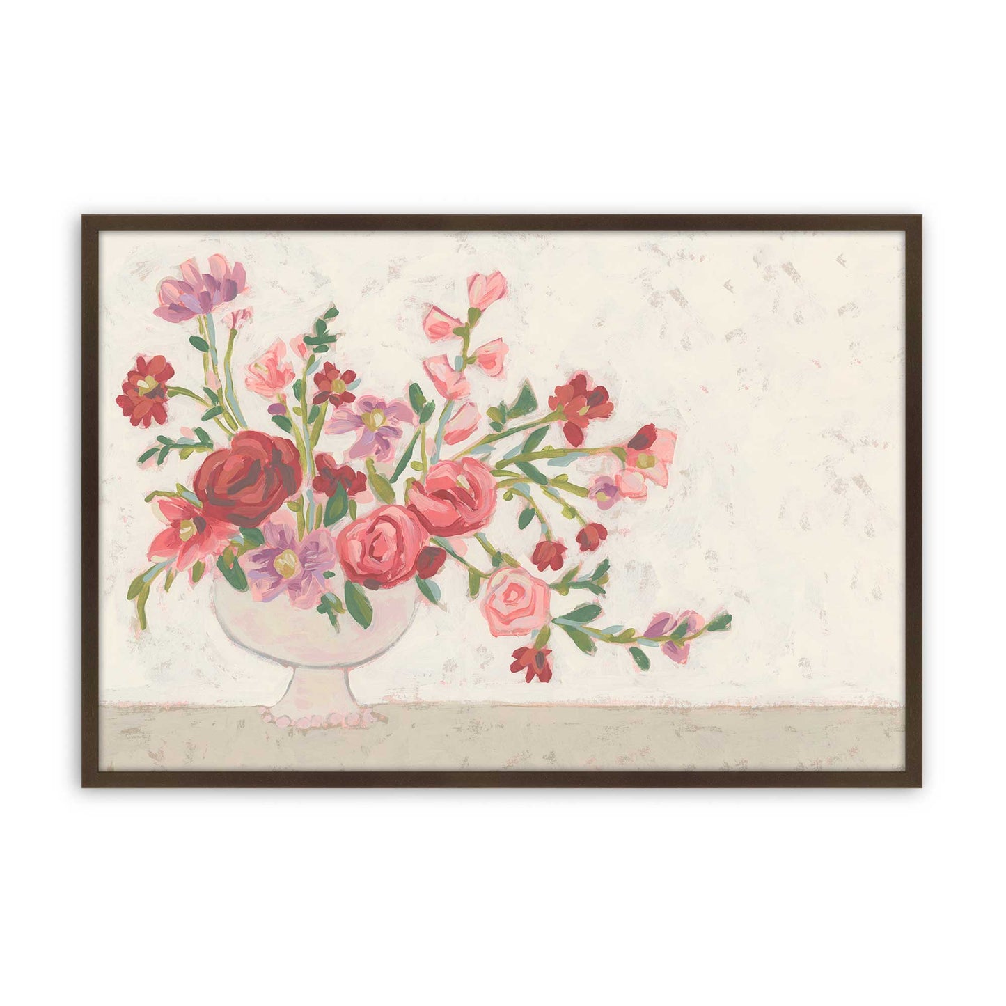 [Color:Belvinder Brown], Picture of art in a Belvinder Brown frame
