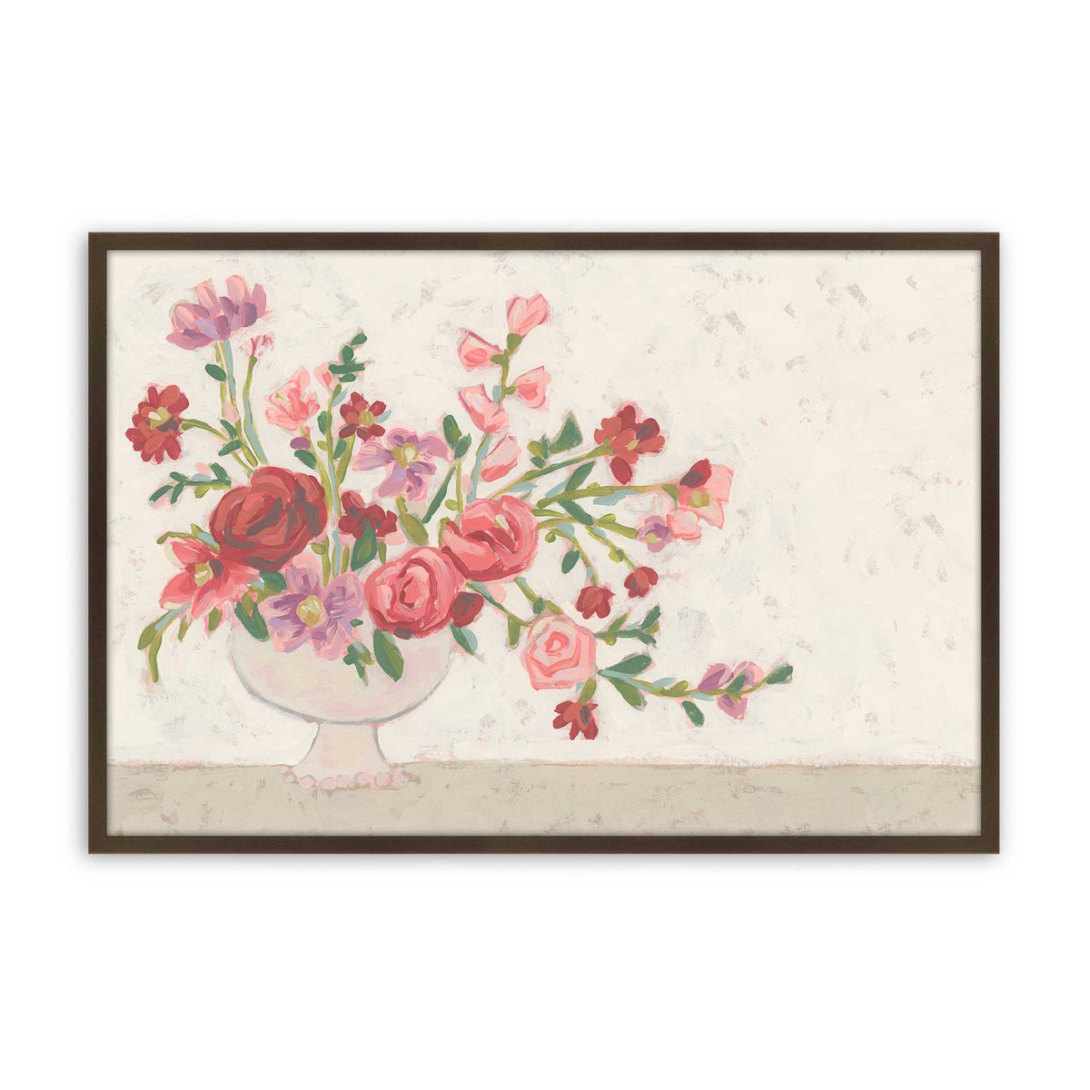 [Color:Belvinder Brown], Picture of art in a Belvinder Brown frame