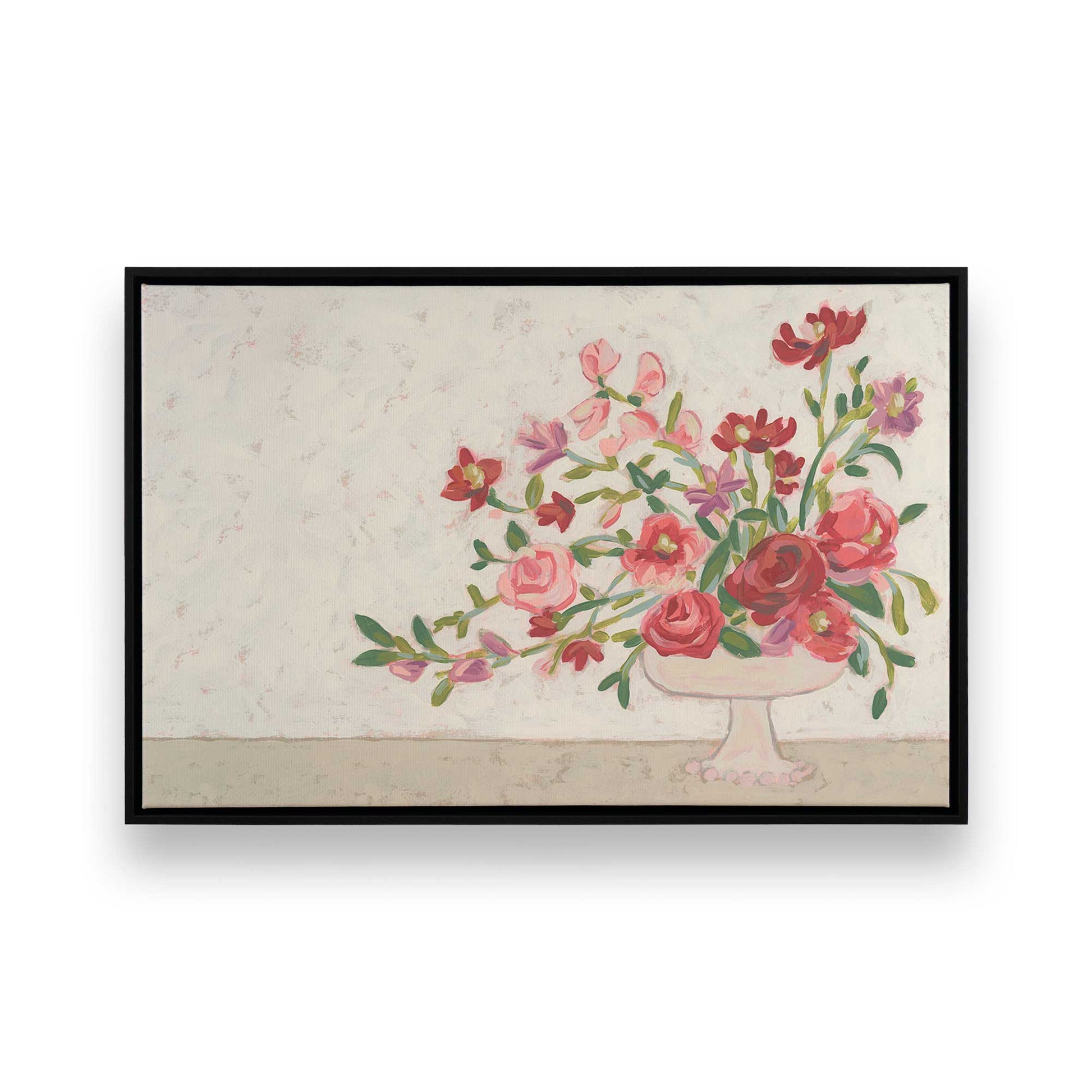 [Color:Satin Black], Picture of art in a Satin Black frame