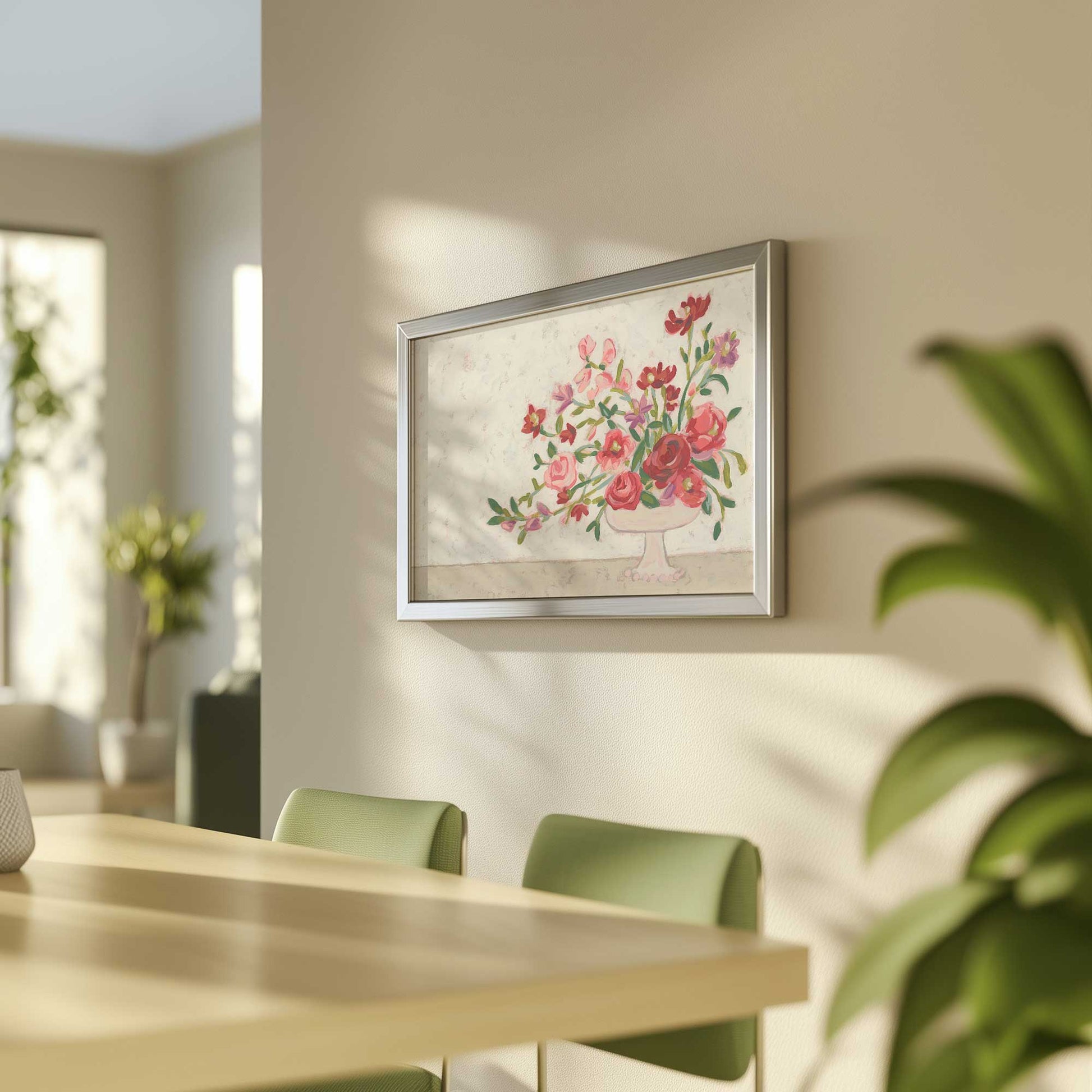 Picture of art in a room