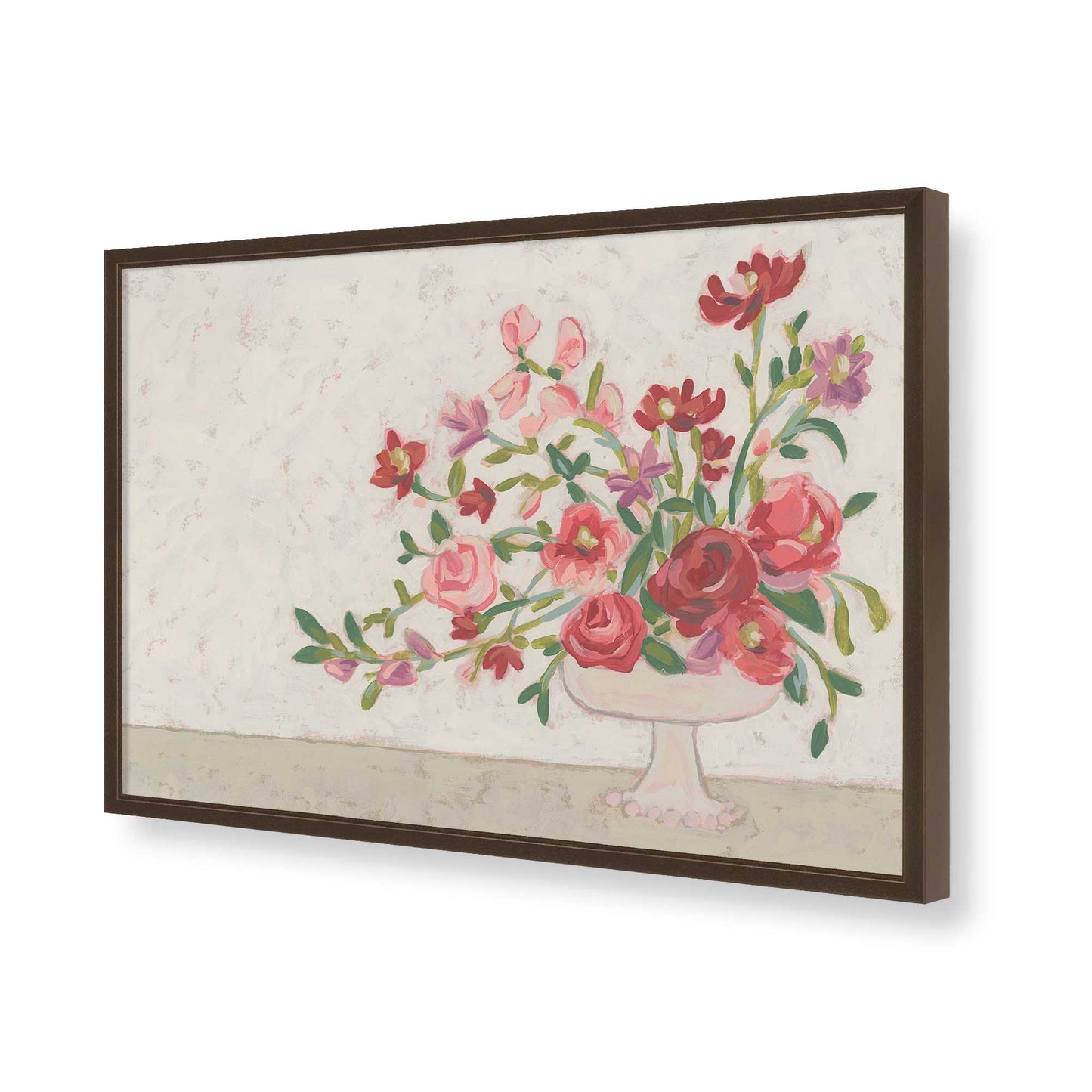 [Color:Belvinder Brown], Picture of art in a Belvinder Brown frame of the corner