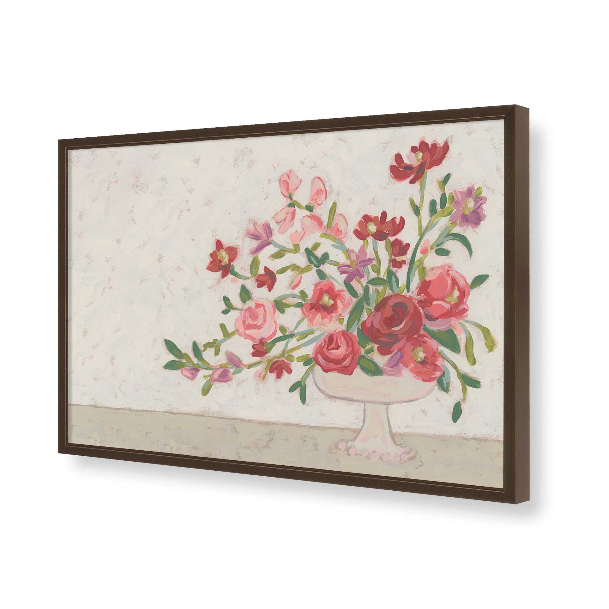 [Color:Belvinder Brown], Picture of art in a Belvinder Brown frame of the corner