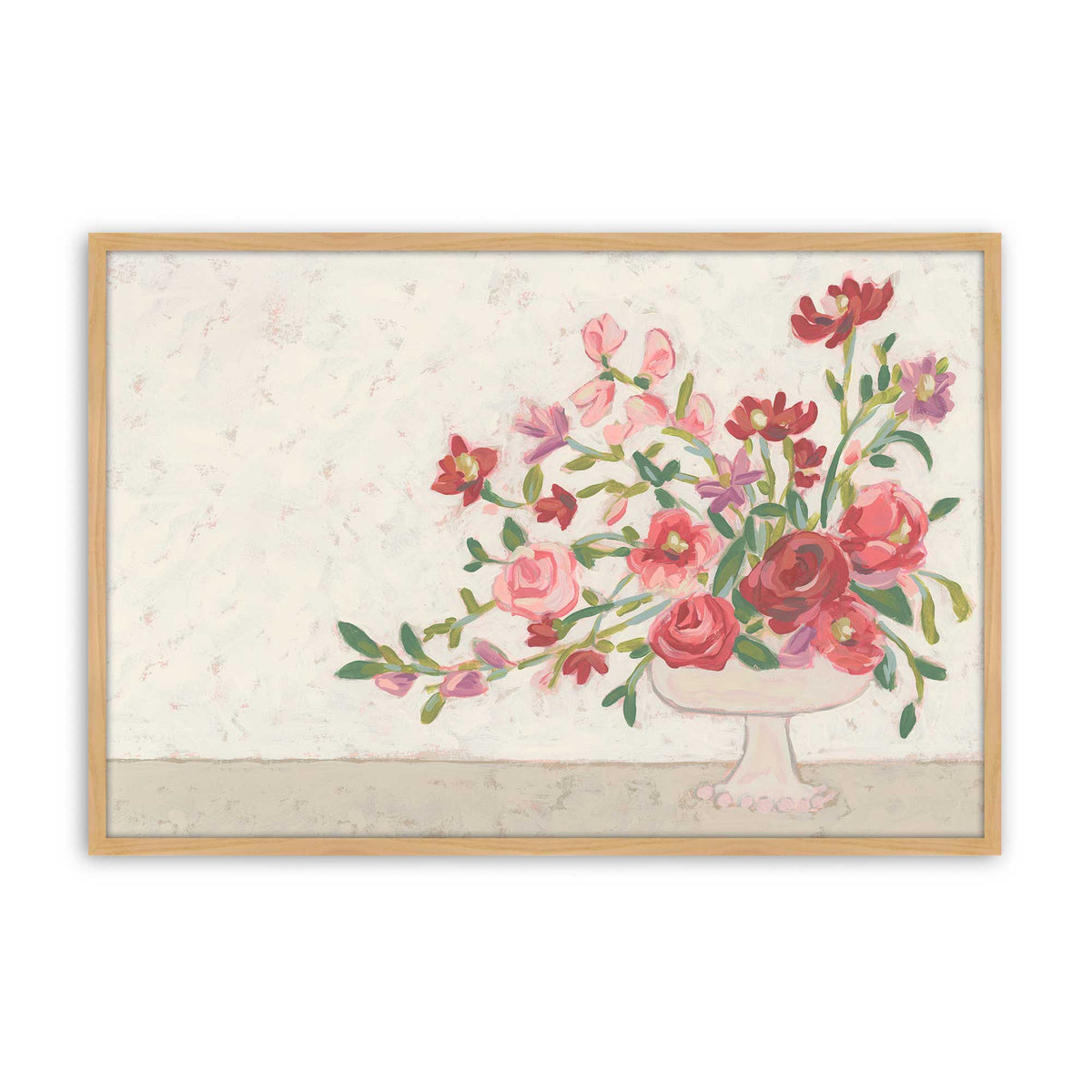 [Color:American Maple], Picture of art in a American Maple frame