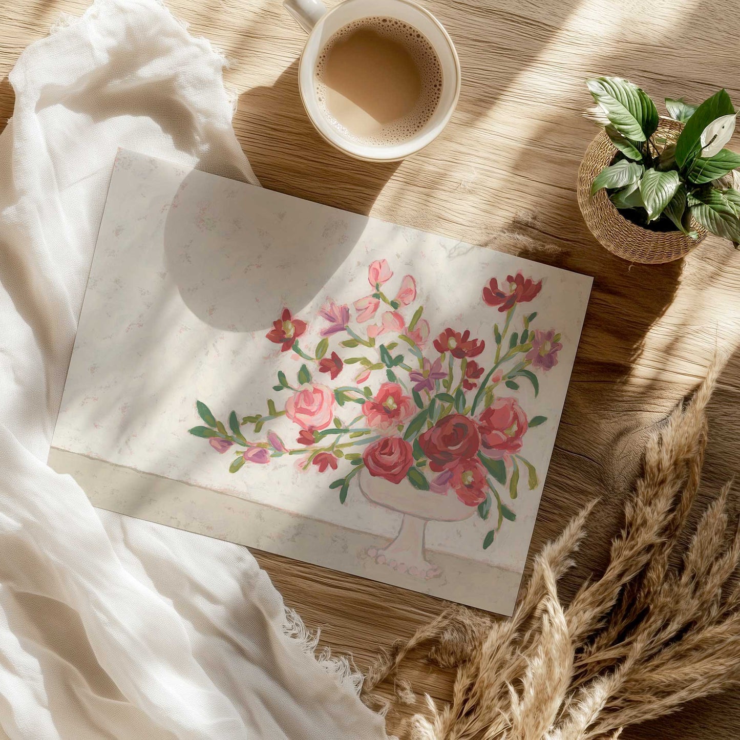 [Color:Rolled Print], Picture of close up of art