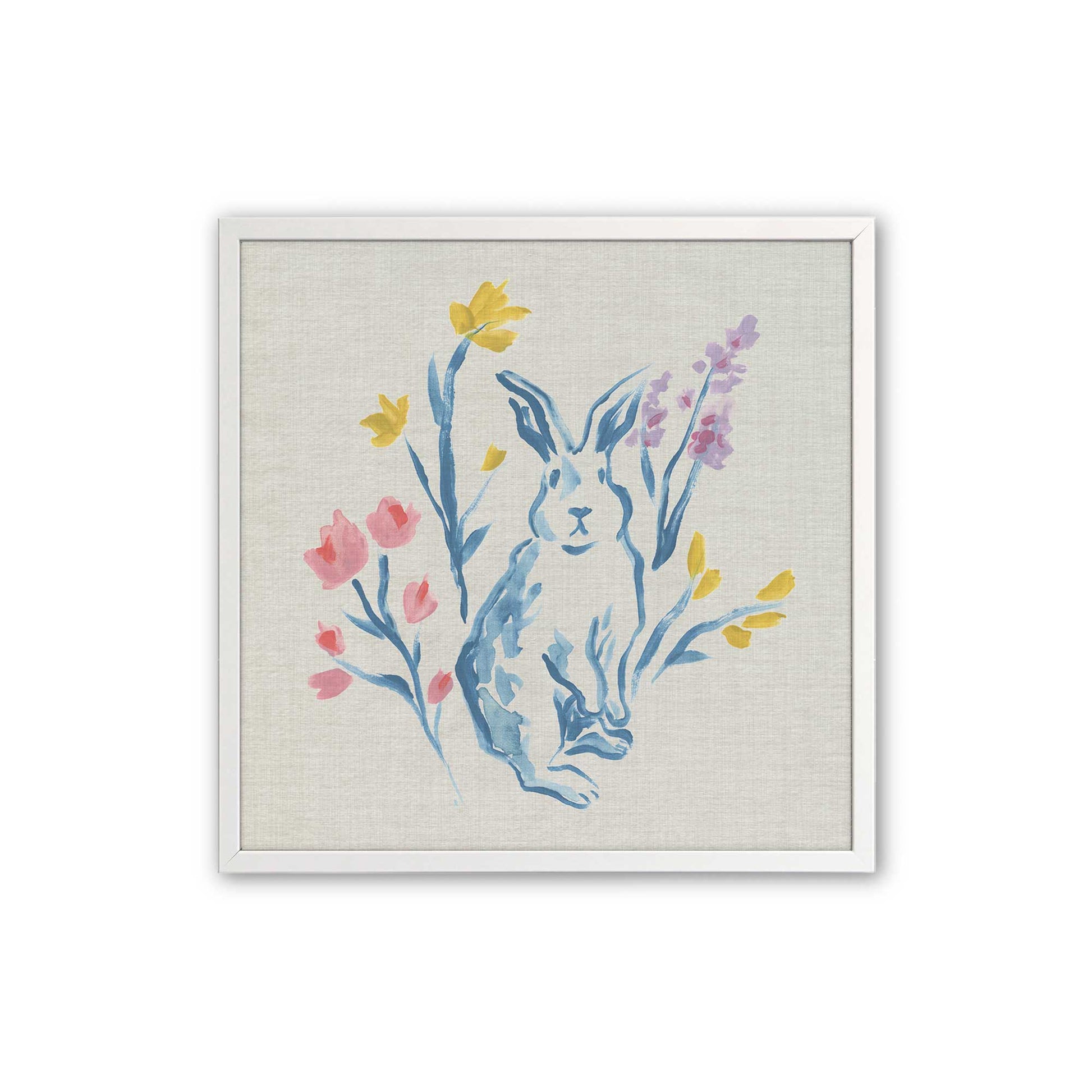 [Color:Opaque White], Picture of art in a Opaque White frame
