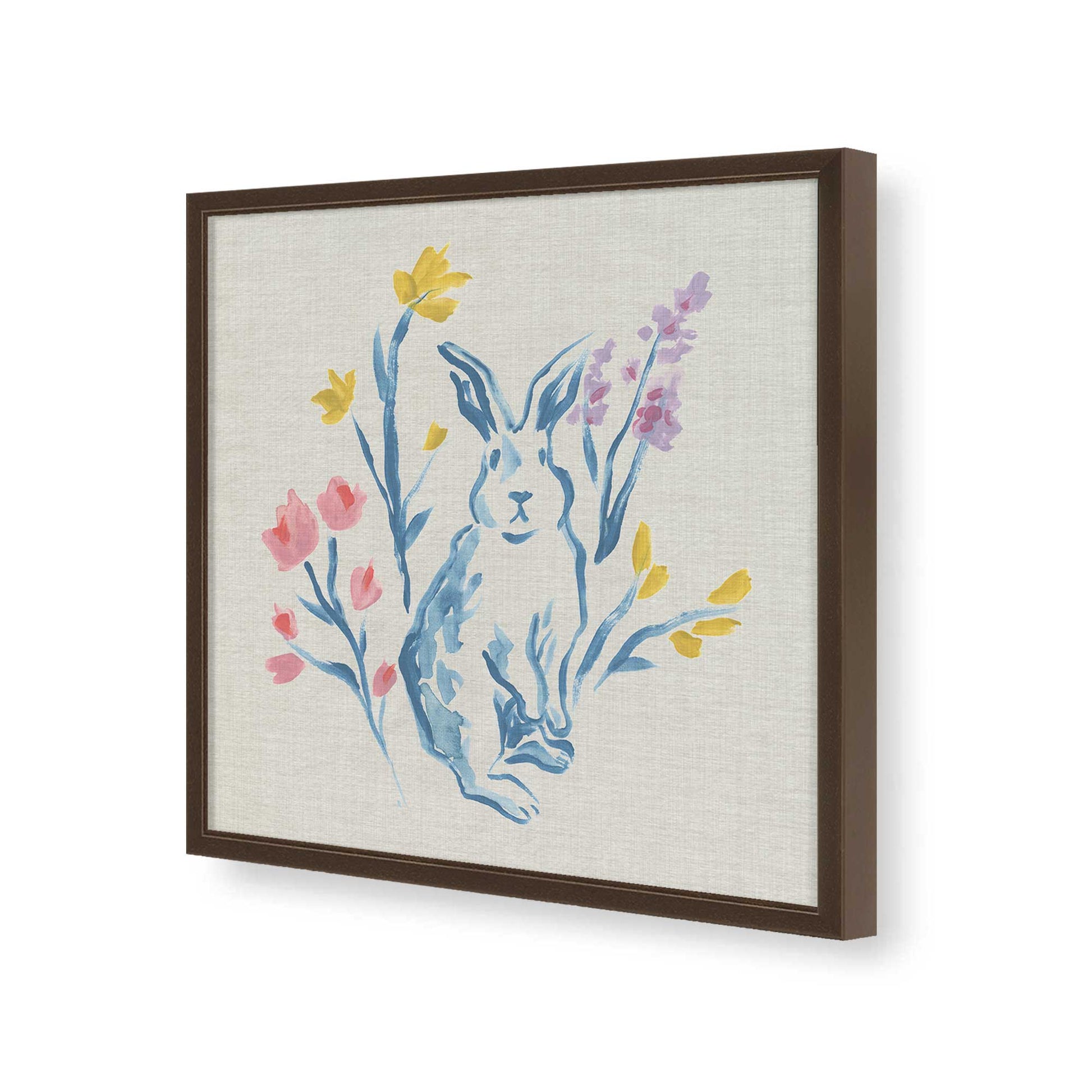 [Color:Espresso], Picture of art in a Espresso frame of the corner